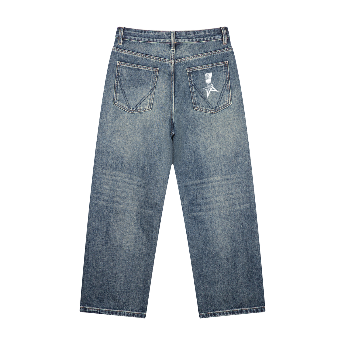 walls! Vintage Wash Baggy Denim